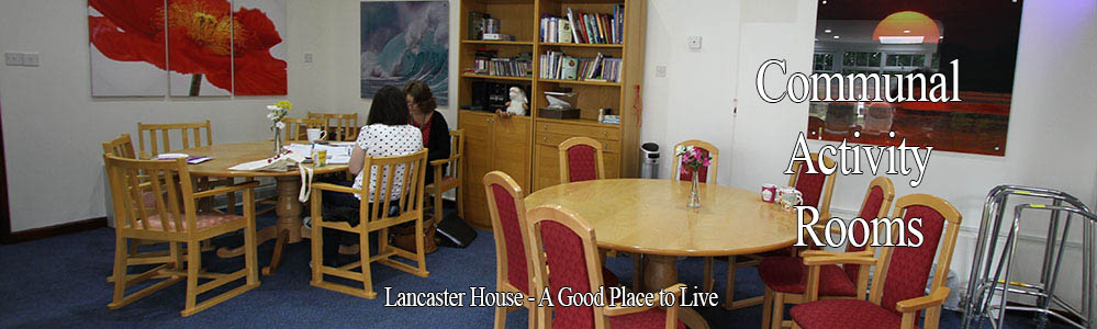 lancaster house communal activity rooms